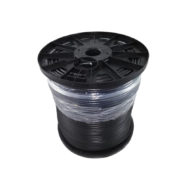 1000ft RG6 Coaxial Cable – Tri-Shield, 18AWG Solid Copper, Flame Retardant | Bulk Cable For TV, Internet, Antenna