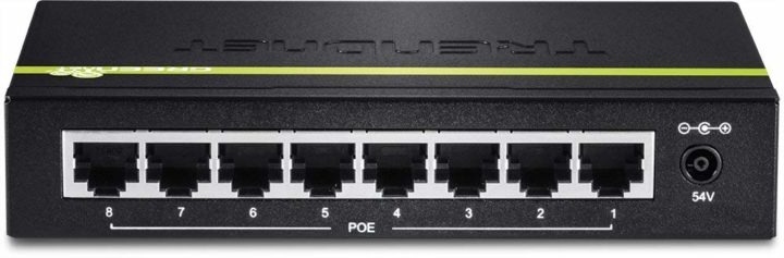 Trendnet TPE-TG80G 8 Port Gigabit GREENnet PoE Switch