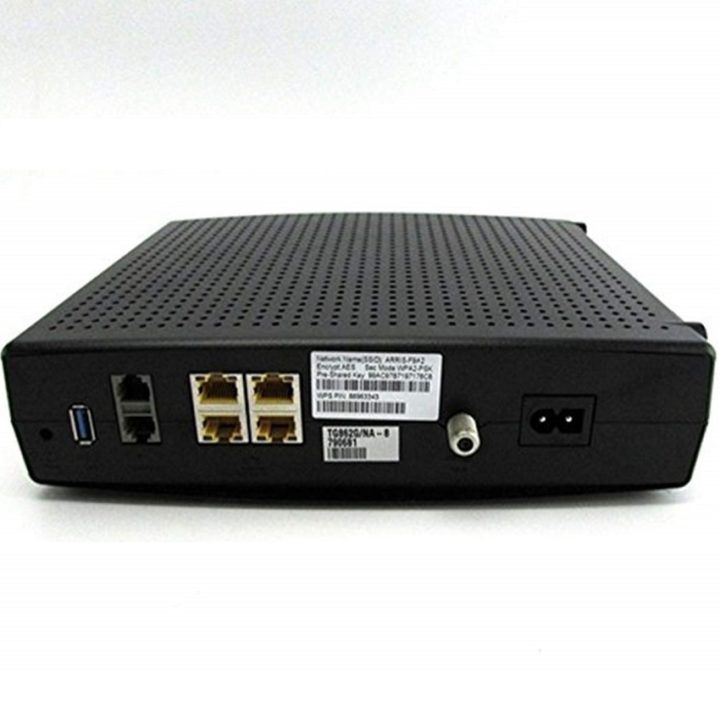 Arris TG862G Touchstone DOCSIS 3.0 4 Port Router
