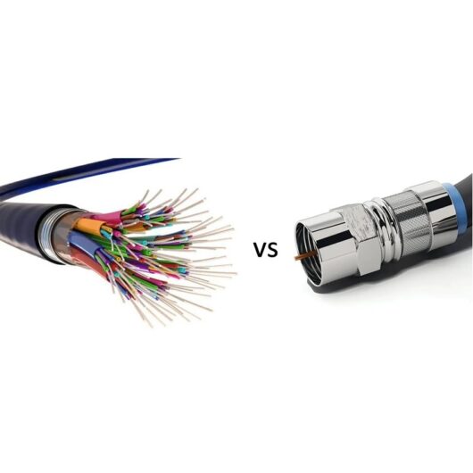 FTTH vs Coaxial Cable