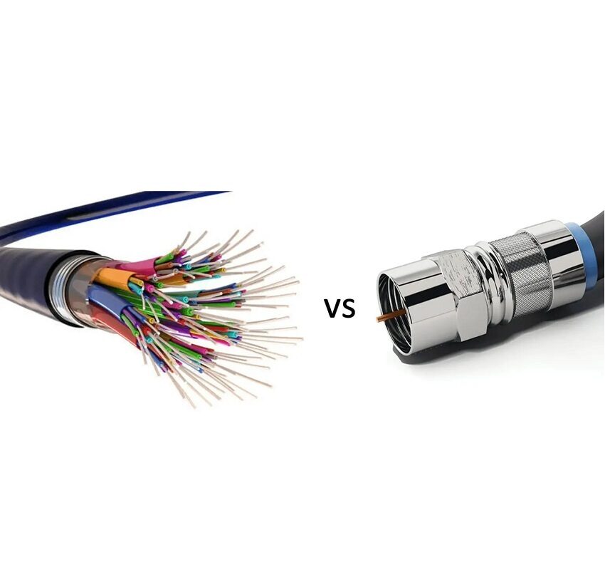 FTTH vs Coaxial Cable