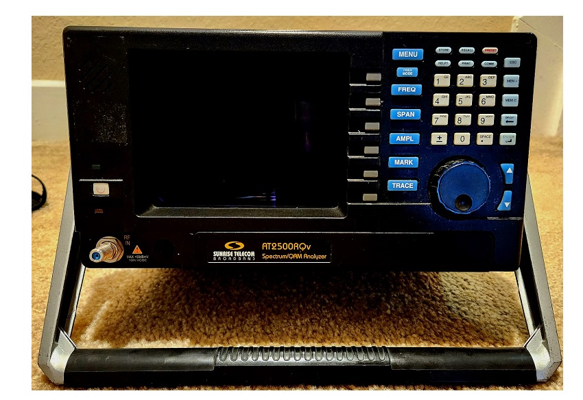 Spectrum Analyzer VeEX Sunrise Telecom AT2500QRV2