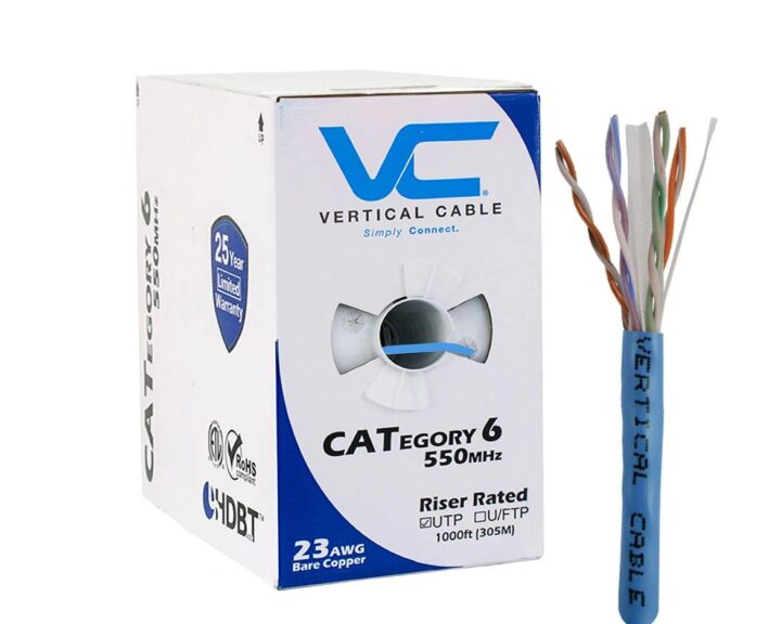 Vertical Cable Cat6 CMR Rated Riser 060-488/BL