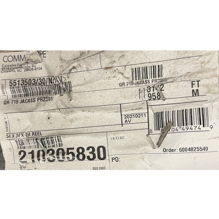 COMMSCOPE QR 715 JACASS PR2355 5513503