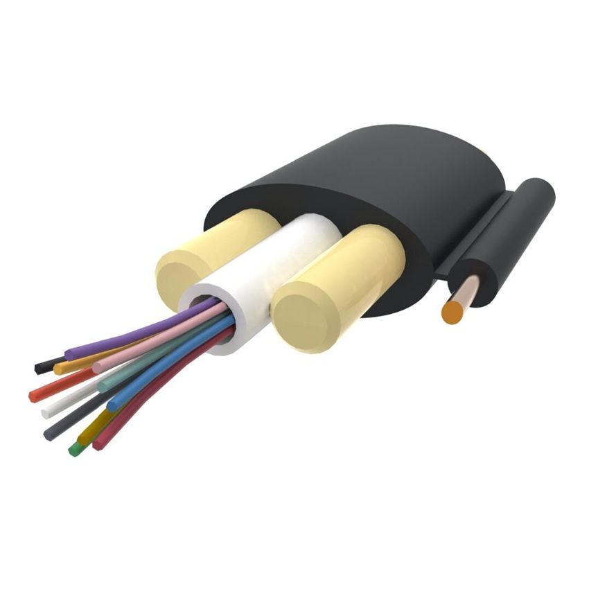 Commscope 8108197/DB | O-001-DF-HY-F01NS/8W001/1X24AWG Fiber Hybrid Single-Mode Drop Cable