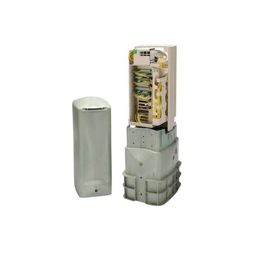 COMMSCOPE® FDH 3000 Series FD3-PA096J1AU4320 Pedestal Fiber Distribution Cabinet, 4 -Splice Tray, SC/APC Connector